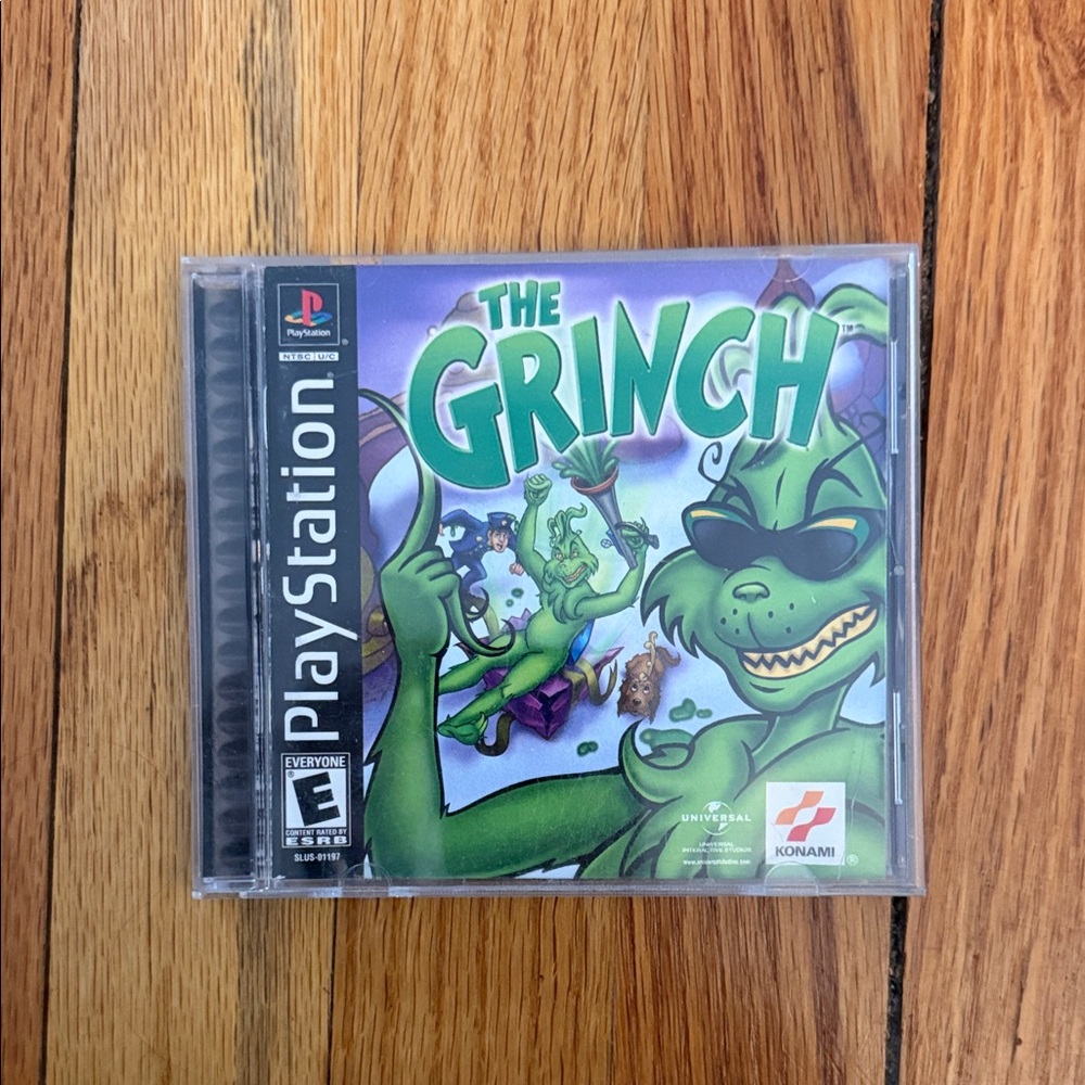The Grinch PlayStation Game - Green Cover